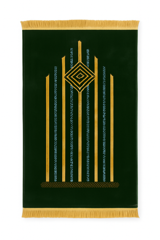 Al-Buraq Premium Quality Washable Prayer Mat – 10 Year Warranty