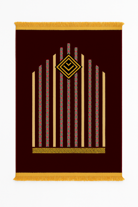Al-Buraq Premium Quality Washable Prayer Mat – 10 Year Warranty